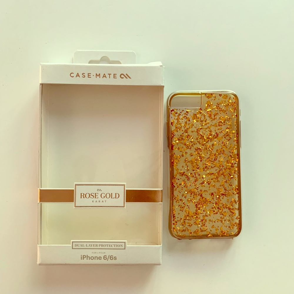 Case mate rose gold‎ iPhone 6/6s case